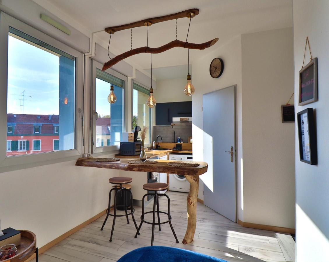 Superbe Studio Cosy Et Atypique 3 Etoiles Montbéliard Esterno foto